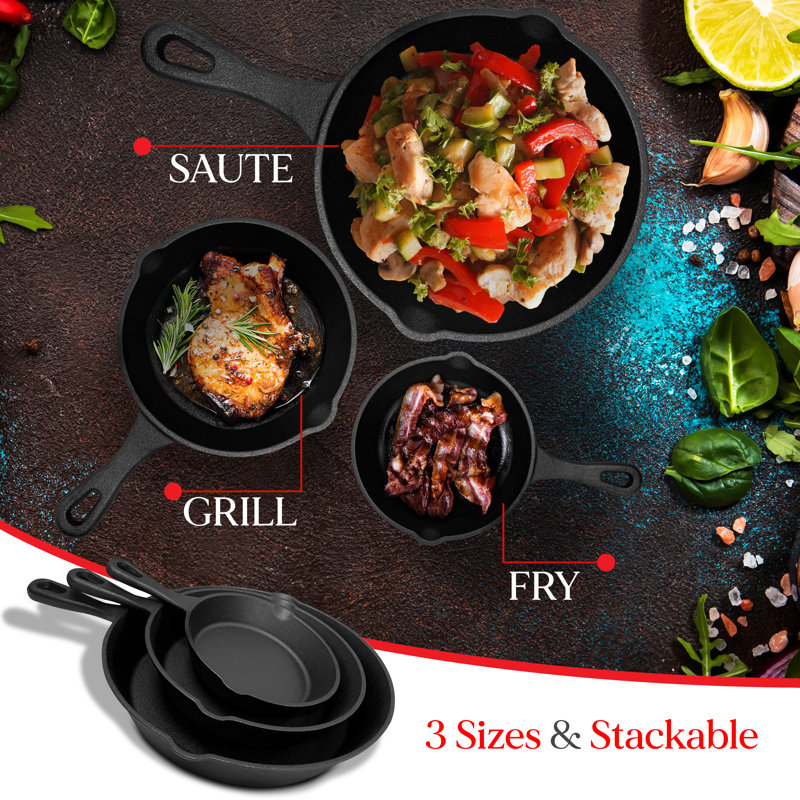 Non-Stick Skillet Set