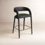 Tabouret de comptoir en cuir Freestyle-917111510-881731220
