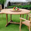 Outdoor - Piece Teak Dining Set