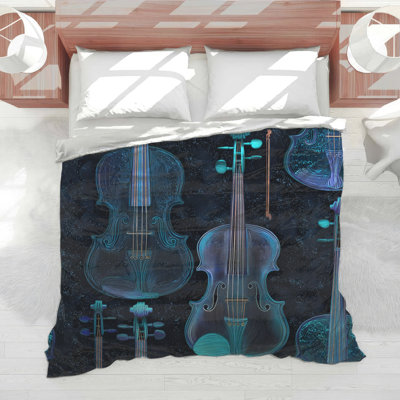 Édredon pour lit de violon moderne