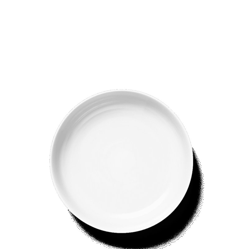 Rhombe Porcelain Serving Bowl, White