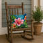 Coussin Hawaii, Hibiscus à l'aquarelle-114457431