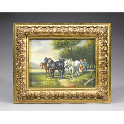 Picture Frame Painting on Wood