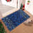 9x12 Red Christmas Runner Rug with Snowflake Pattern – Non Slip Low Pile Hallway and Kitchen Floor Carpet, Festive Holiday Decor-868633236