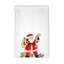 Serviette de thé père noël