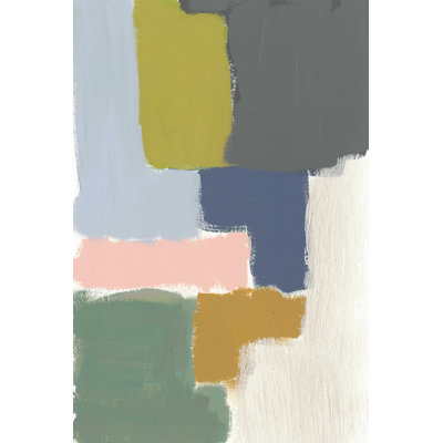 " Muted Color Block V " by Jennifer Goldberger