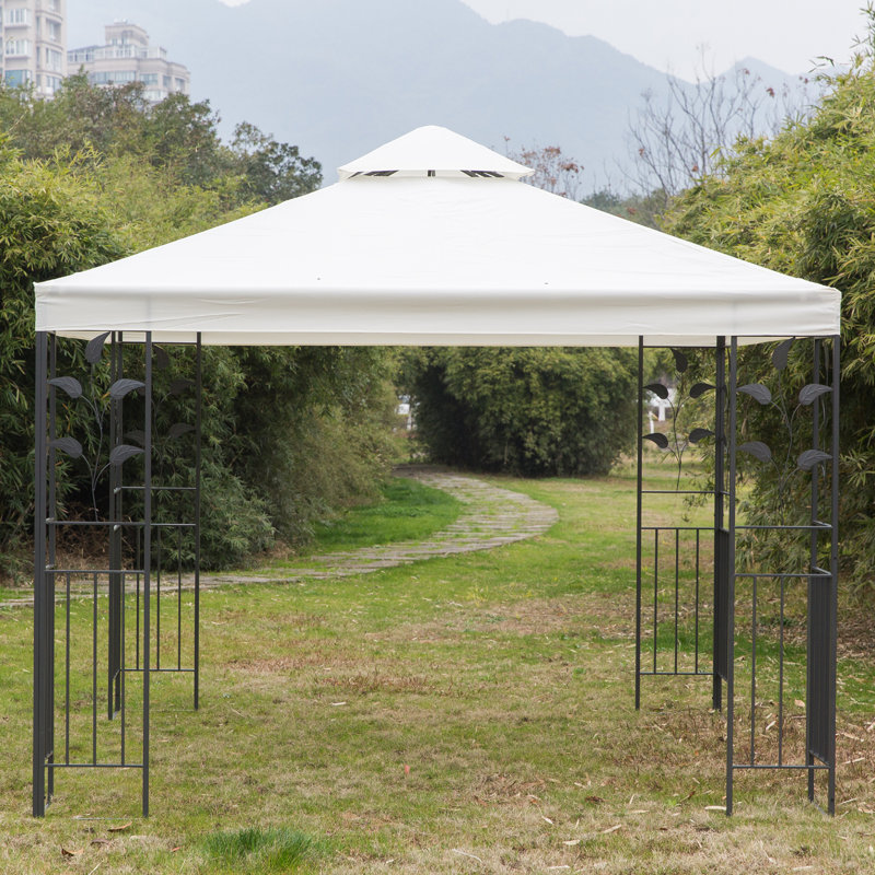 Milanna 3m x 3m Metal Party Tent