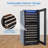 133-Bottle Wine Fridge, Freestanding Compressor Cooler with Lock, 41–64°F Digital Control, Large Cellar