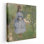 Girl with Dog - Canvas Print Wall Art