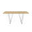 Frethi Metal Base Dining Table-616751626-616751630