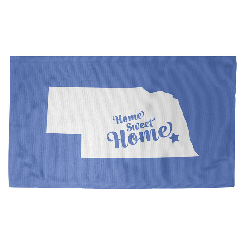 Tapis lincoln blue area home, Rectangle 3 pi x 5 pi