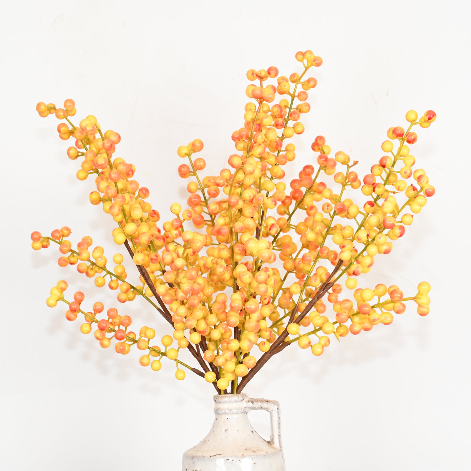 Berry Floral Stems, Peach