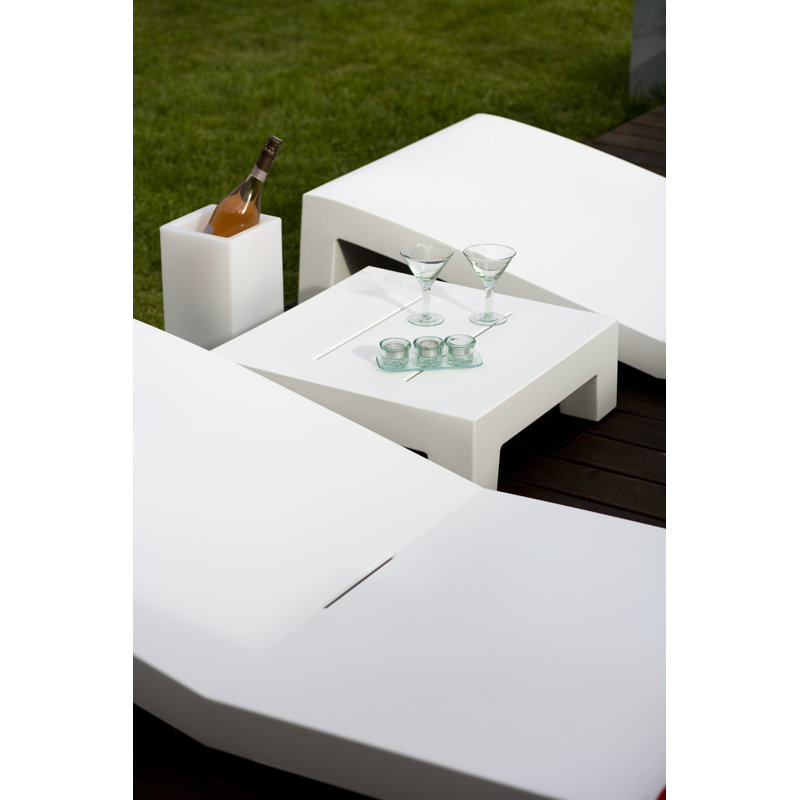 Jut 78.75" Long Single Chaise, Ecru