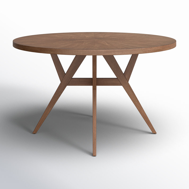Ashyla Round Solid Wood Dining Table