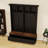 4-in-1 Hall Tree with 2 Drawers, Coat Rack, Storage Shelves and Bench-907359359