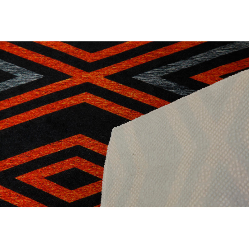 Premium Hall Carpet, 3D Digital Printed, 39.4 x 59.1 Inches | 100% Polyester, Antibacterial, Non-Slip Underside | Pile Height: 0.04 Inches, Machine Washable, Ideal for Living Room & Entryway Decor