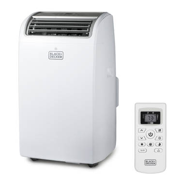 BLACK+DECKER 14000 BTU Portable Air Conditioner for 700 Square Feet with  Heater and Remote Included