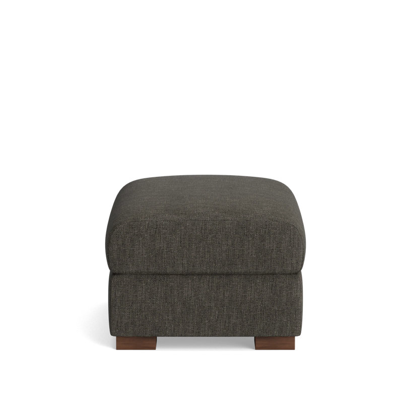 Catalina Ottoman, Performance Weave - Onyx