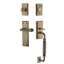 Nostalgic Warehouse New York Plate F Grip Handleset with Single Cylinder Deadbolt and Fleur Lever-1692729415-1692729433-1692729414