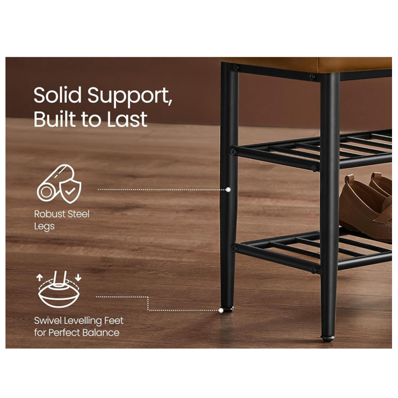 6 Pair Shoe Storage Bench
