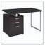 Bureau réversible à 3 tiroirs Cappuccino-121063545