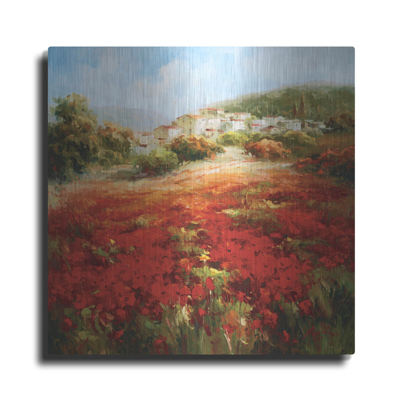 «Poppyhill Village» par Marino, H 36 po x l 36 po