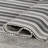 Home Conservatory Ticking Stripe Handwoven Indoor/Outdoor Area Rug-1824588593