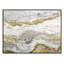 Agate métallique 1 - Cadre flottant, reproduction d'art sur toile-46829062-46829064