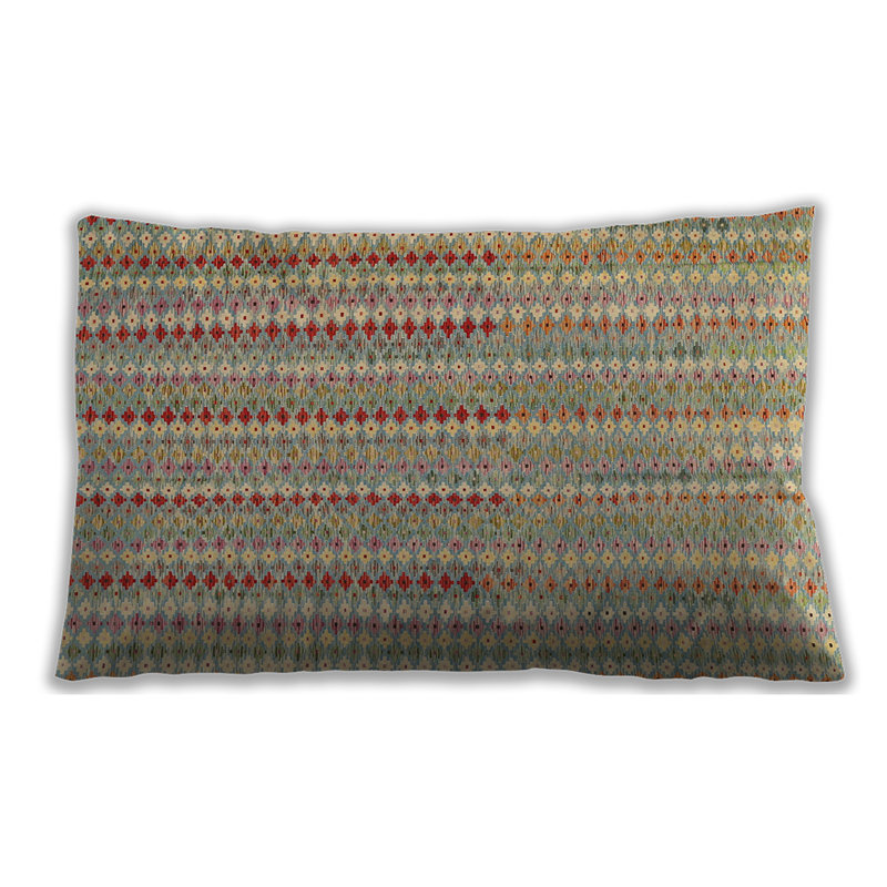 Geometric Throw Pillow, Synthetic