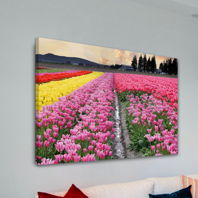 After the Rain 1 Piece Wrapped Canvas Wall Art