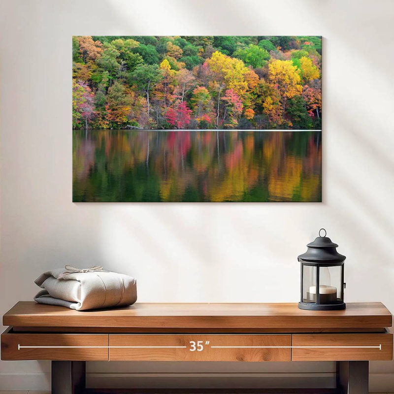 Alvord Autumn Hudson River, 16" H x 24" W