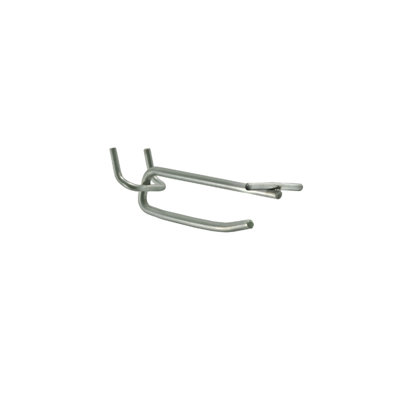 2" Metal Wire Flip Scan Hook .148" Diameter, 50-Pack