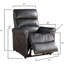 Fauteuil inclinable électrique contemporain