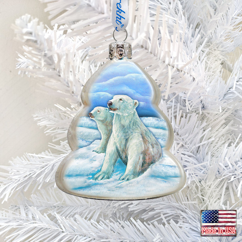 Keepsake 2'' Handmade Glass Holiday Shaped Ornament