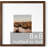 Brown Solid Wood Picture Frame with Mat-1962996534