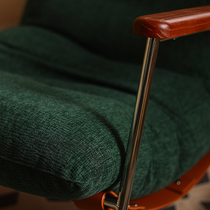 Chaise ergonomique en duvet, Vert