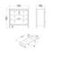 Finnmark 82.1cm W 3 - Drawer Chest of Drawers-224203493