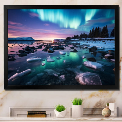 Samana Canada, lumière polaire I sur toile