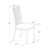 3 Piece Modern Dining Table Set Contains a Round Wooden Table with Dropleaf & Shelves and 2 Linen Fabric Kitchen Dining Chairs, Linen White-311390946-294891120-344477712