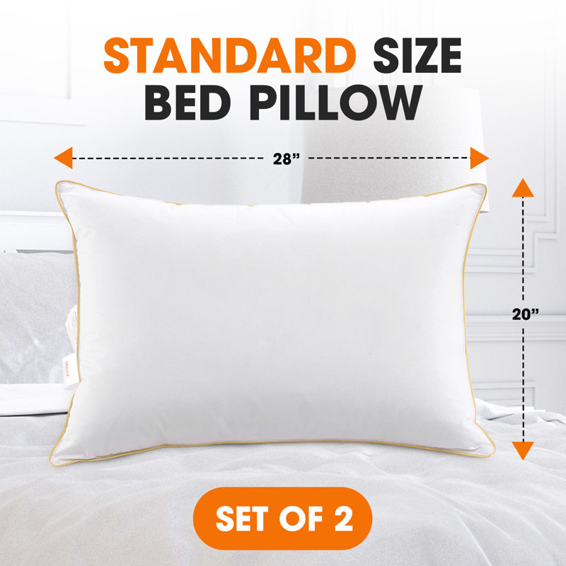 Gel Fiber Medium Pillow, Standard