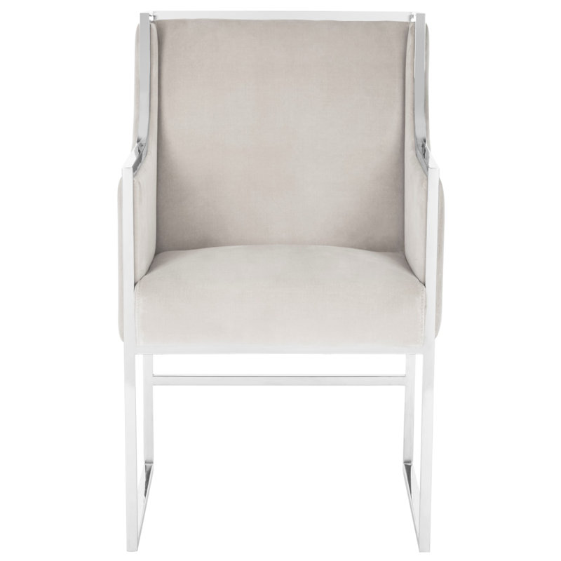 Fauteuil en velours 21,5 po Couture