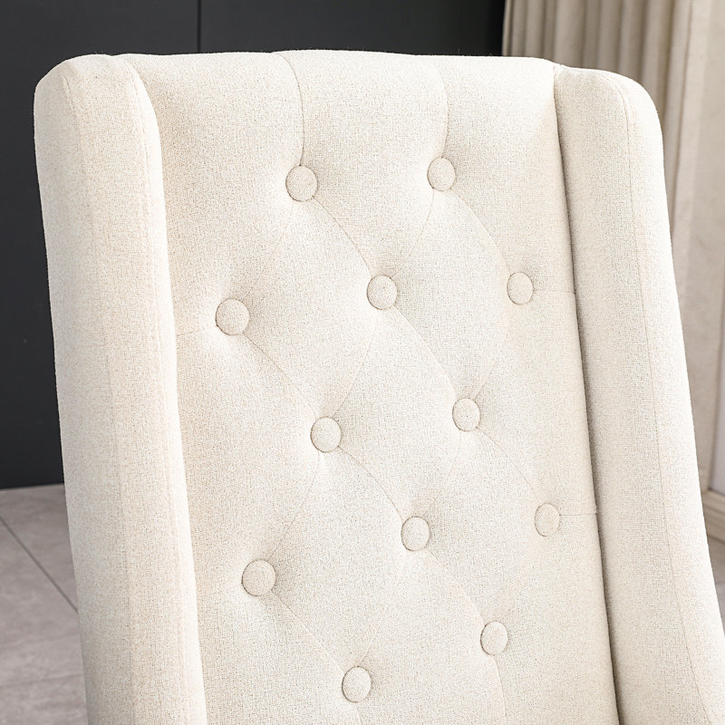 Chaise parsons Drumroan, Blanc