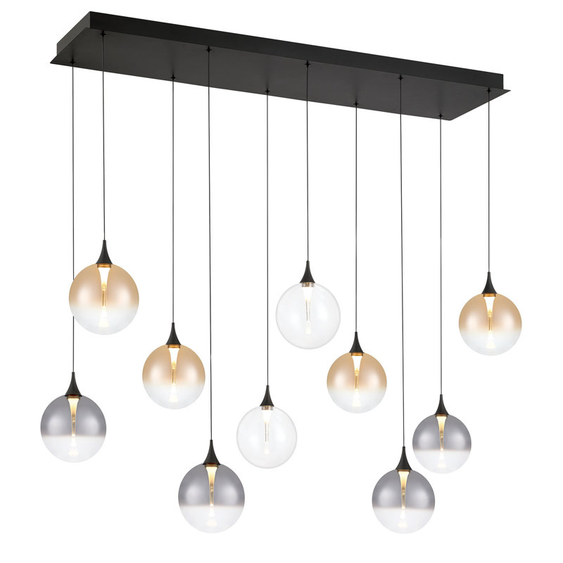 Lustre 47 "Iissa 10L, Mélange noir