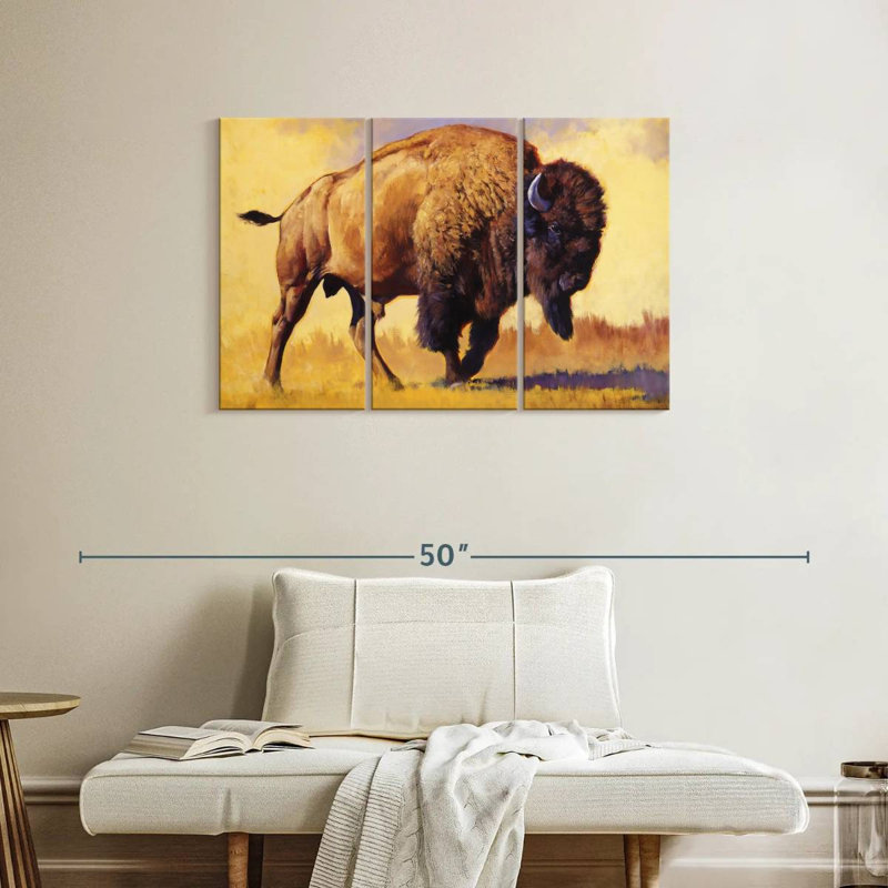 Brampt Tatanka, 24" H x 38" W
