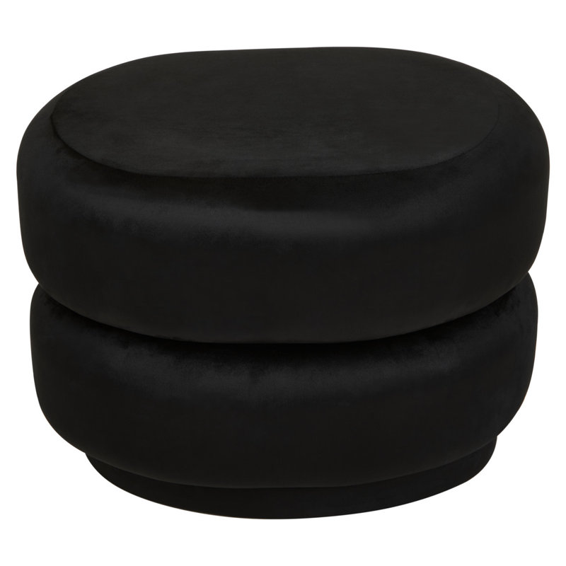 Manufactured Wood Accent Stool, Black