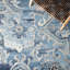 Tapis bleu / gris touffeté à la main Castillon-735788722