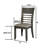 Ison Linen Upholstered Walnut Side Chair