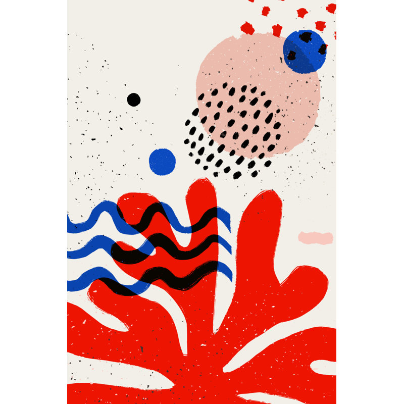 Hand Painted Illustration by Mspoint - Wrapped Canvas Painting, 46cm H x 30cm W x 3.8cm D