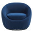 Fauteuil d'appoint pivotant rembourré