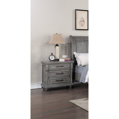 Ensemble de chambre à coucher avec 3 tiroirs de chevet 2 pièces